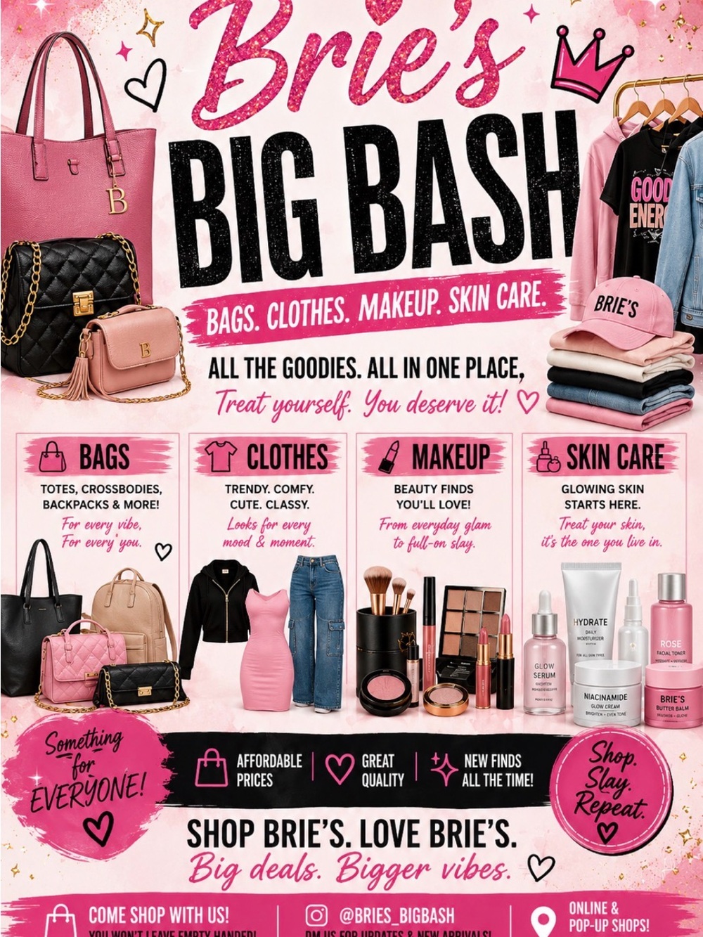 Brie's Big Bash Steals and Deals!!!!